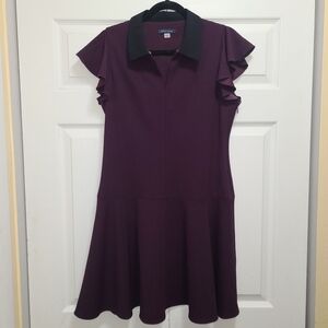 Tommy Hilfiger Plum‎ shift dress size 8